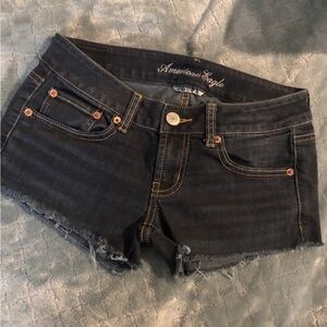 American Eagle Outfitters Women's Dark Gray Jean Shorts